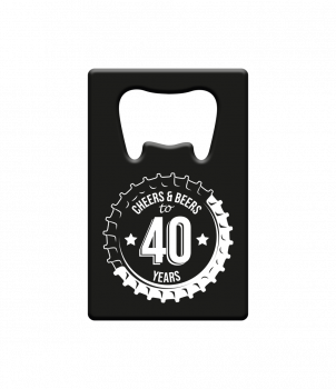 Metal beer opener - 40