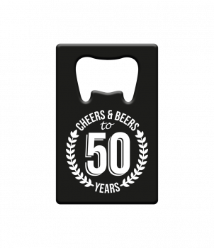 Metal beer opener - 50