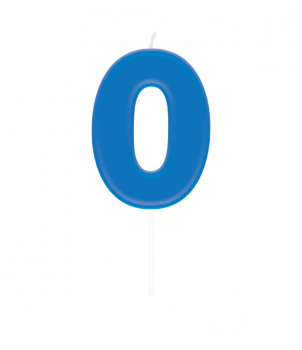 Number candle - 0