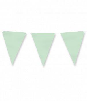 Paper flagline - Pastel green