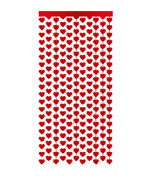 Party Curtain - Love