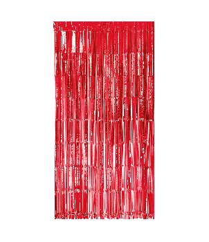 Party Curtain Basics - Red