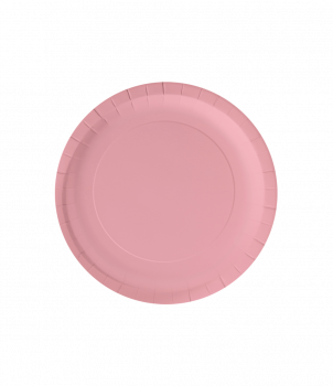 Plates - Pastel pink