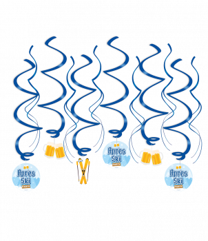 Swirl decorations - Après ski