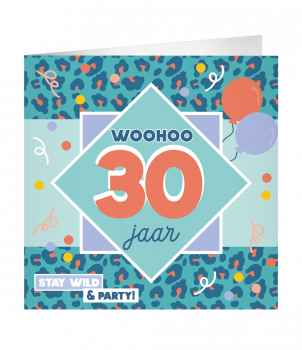 XL Greeting Cards - 30 jaar